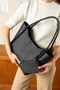 Original Large Capacity Luxury Soft Leather Strappy Strappy Shopper Tote Bag for University, Office, and Everyday Use - Stylish Custom Design Large Shoulder and Shoulder Bag with Interior Pockets - 30x40x10 cm - 5