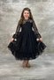 Lace Black Children's Evening Dress Aby6661 - 2
