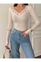 2 Li Cashmere Fabric Lace Detail Blouse Very Comfortable Elegant First Quality (Mannequin1.70M - 7