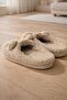 Teddy Bear Women's House Slippers Winter Slippers Rubber Soundless Sole - 3