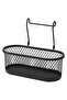 Hanging Spice Rack Meridyendukkan 31X16 cm Black, Steel Spice Rack