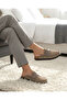 2235 Inner and Outer Genuine Suede Leather Full Orthopedic Top Quality Home, Office, Guest, Groom and Bride Dowry Slippers