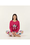 Mickey Mouse Desenli Pijama Takımı