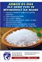Mask with Dead Sea Salt and Myoxynol - 5