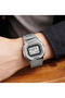1456 Retro Style Silver Color Digital Men's Wrist Watch - 6
