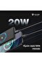 بنك طاقة لاسلكي فائق النحافة PW0008D PD بقوة 20 واط وشاشة LED، يدعم الذكاء الاصطناعي، بسعة 5000 مللي أمبير، وقوة 15 واط، باللون الأسود. - 2