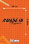 Maden in Angara Sticker 20X5.8 cm – Vehicle – Motor – Laptop – Helmet Sticker Sticker - 3