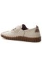 Şebik Genuine Leather Orthopedic Women's Casual Shoes Beige - 5
