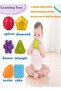 Rainbow Sensory Cognitive Block Matching Box, Educational Toy for Toddlers - 5