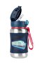 Spark Style Stainless Steel Straw Bottle - Train - 350ml - 2