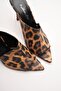 Women's Designer Thin-Heeled Slipper Carolina Leopard - 3