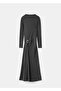 Ring Detailed Drawstring Dress - 3