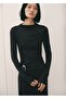 Ring Detailed Drawstring Dress