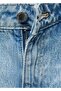 Wide-Leg Curled Long Jeans - 5