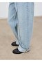Wide-Leg Curled Long Jeans - 7