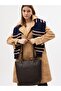 Tote Genuine Leather Women's Shopping Arm and Shoulder Bag - 3