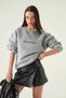 Gray Crew Neck Sweatshirt 1984