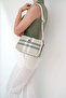 A.Yeşil - Bone Plaid Women's Crossbody Bag Sp899 - 3