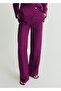 Straight-Cut Linen Blend Trousers