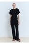 Short Sleeve Peplum Blouse - 2