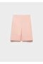 Pile Detailed Cotton Midi Skirt - 3