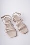 Thin Strap Women's Low Heel Sandals Ik0230 - 4