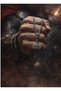 Men's Steel Necklace - Viking Thor Warhammer Hammer Mjolnir Designed • Necklace in Light Box
