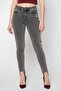 Women Regular Fit Plain Pull-On Jeans, Black