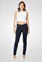 Women Slim Fit Solid Stretchable Jeans, Navy - 2