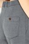 Women Regular Fit Solid Straight Leg Pants, Grey - 5