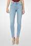 Women Skinny Fit Washed Denim Jeans, Blue