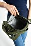 Waterproof Clinker Fabric Multi-Pocket Lightweight and Ergonomic Crossbody Messenger Bag - 4