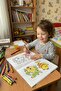 Coloring Book Colors, Shapes(10 
 Book) - 6