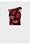 Asymmetrical Blouse with Flowers - 3