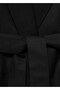 Linen Fabric Vest with Belt - 8