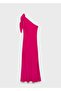 Asymmetric Dress with Knot Detail Straps - 3