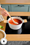 x Refika Swiss Crystal Almond Cream 0 Fat Non-Stick Induction-Ready Pot, 20 cm - 7