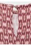 Desenli volanlı elbise - 5