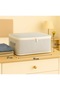 Gray Polka Dot Pattern 6 Piece Suitcase Organizer Set - 3