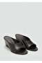 Leather Sandals with Wedge Heels
