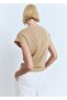 Short-Sleeved Slim Knitwear Sweater - 4