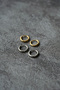 Steel Hoop Earrings Non Tarnish Diameter 1.2cm Suitable for Daily Wear Tube Earrings - 3