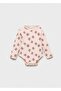 Ribbed Body with Floral Pattern