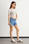Crew Neck Basic Crop Top - 3