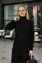 Women's Beige Full Fishnecklace Collar Comfortable Fit Double Set Knitwear - Casual Stylish - 8