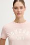Anita Crew Neck Short Sleeve Women's Pink T-Shirt V6Ri15J1314-G66E - 4