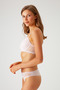Women's Powder 4795 Madrid Lace Detailed Non-Supportive Bra Set with Traceless Design - 2