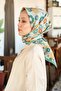 Floral Patterned Modal Scarf Mdlv01-02 - 4
