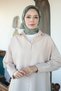 Checkerboard Patterned Monogram Shawl Monov03-26 - 2