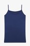 Damen-Basic-Unterhemd aus Baumwoll-Lycra